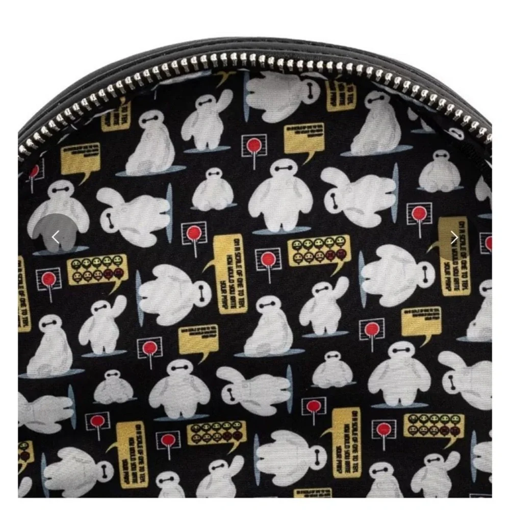 Loungefly Big Hero 6 Baymax Cosplay Mini Backpack & Wallet Bundle